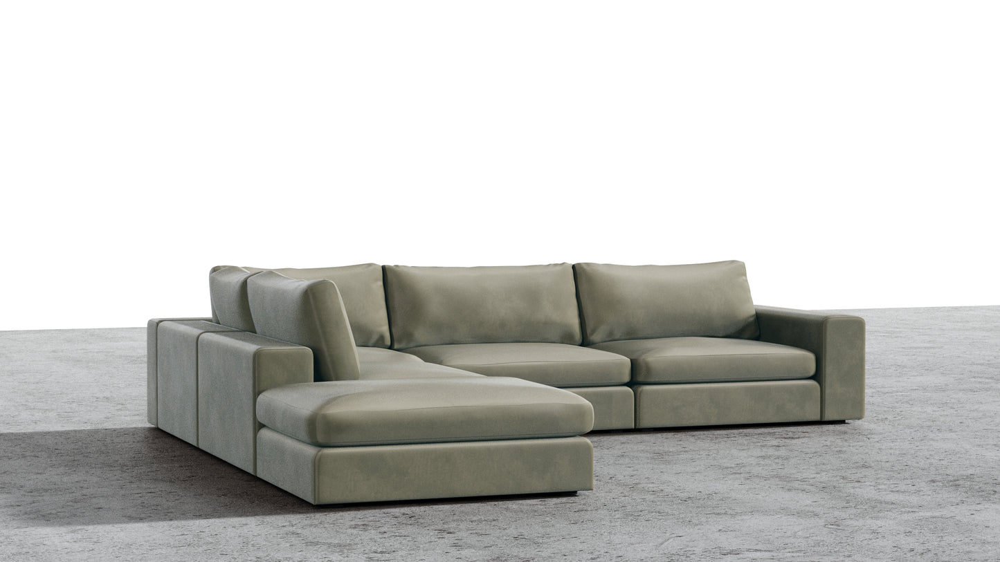 Titan 4 Seater Plus Ottoman