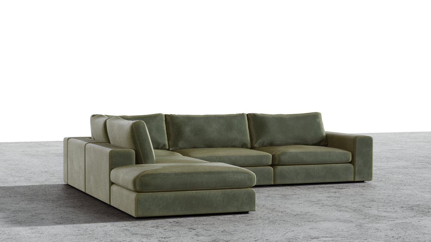 Titan 4 Seater Plus Ottoman