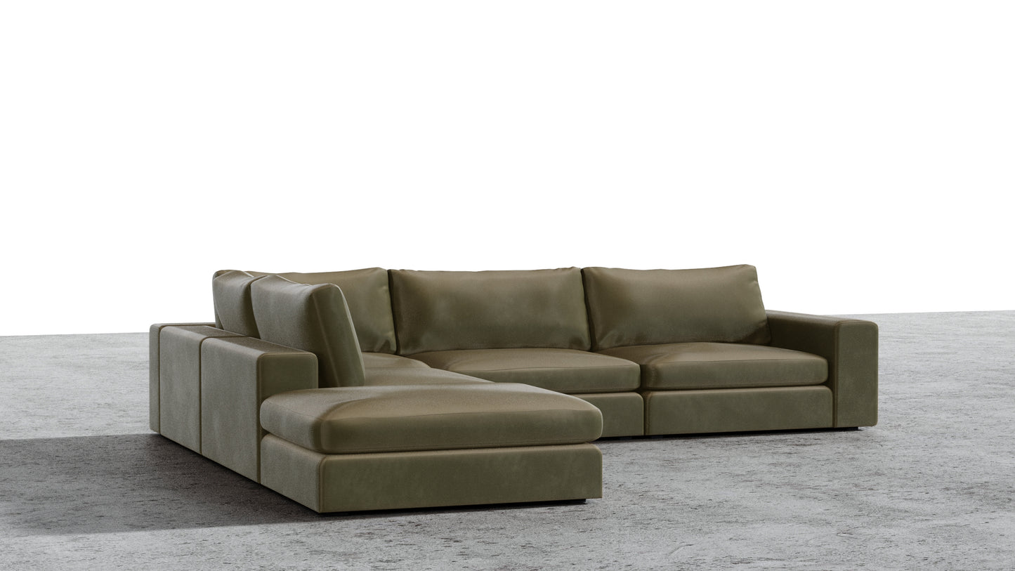 Titan 4 Seater Plus Ottoman