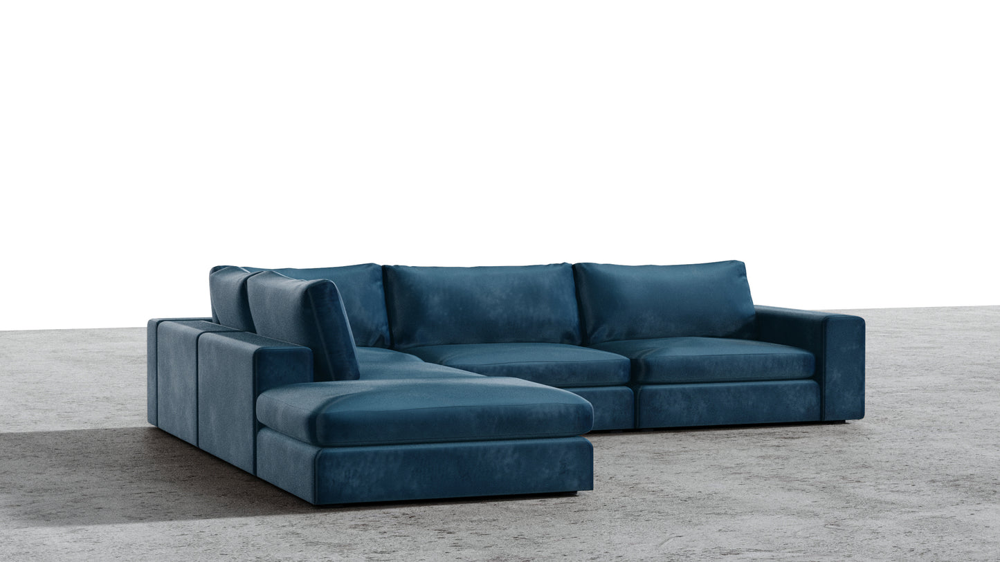 Titan 4 Seater Plus Ottoman