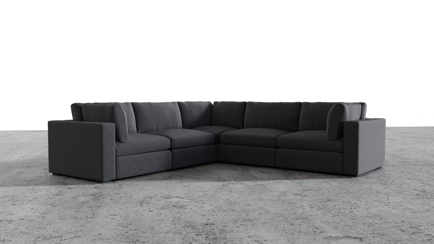 Bennet 5 Seat Corner Sectional