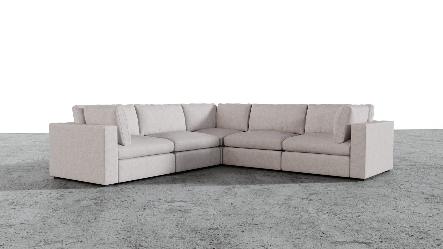 Bennet 5 Seat Corner Sectional