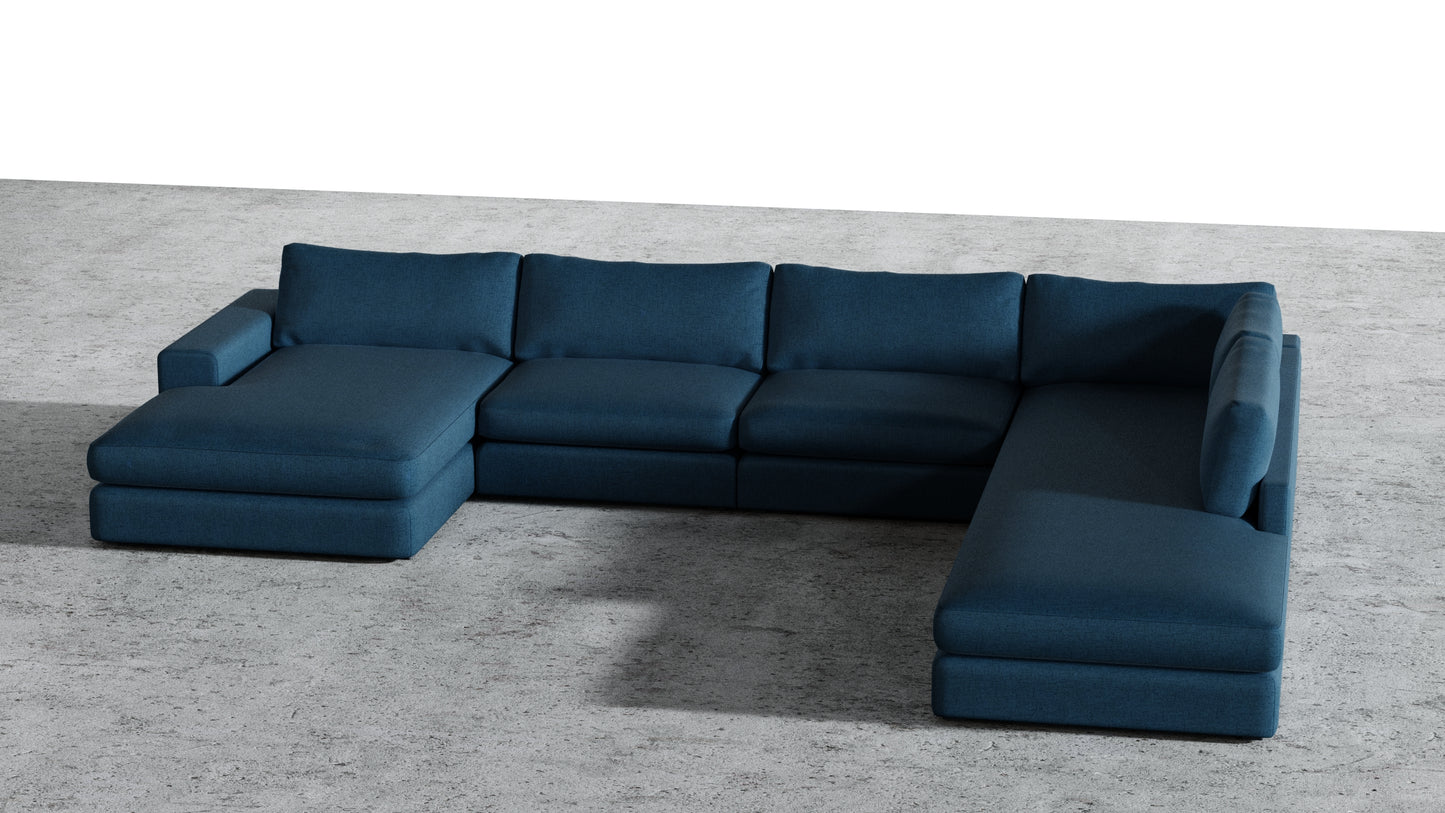 MGR Double Chaise + Corner Sectional