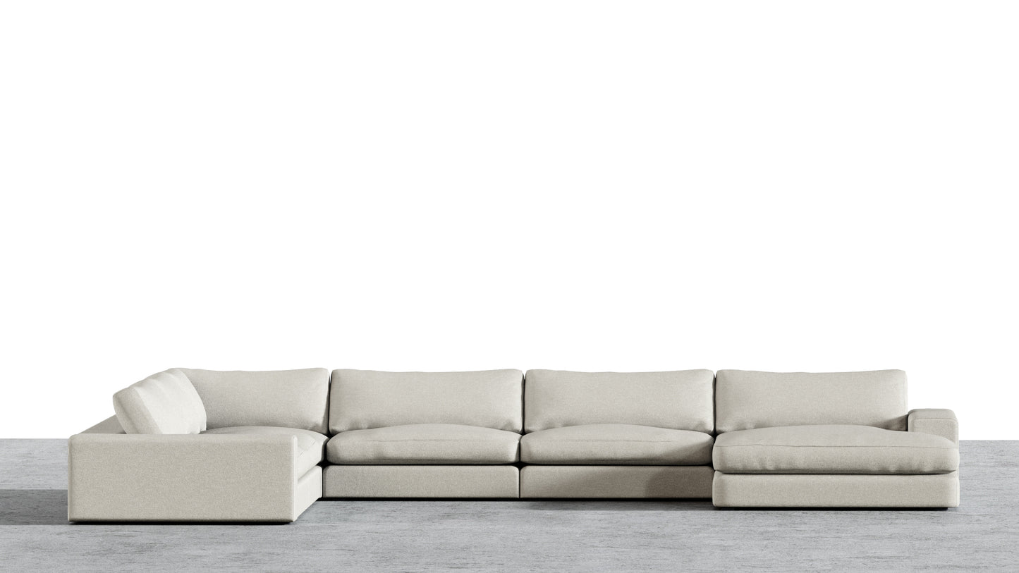MGR 5 Seat + Chaise Corner Sectional