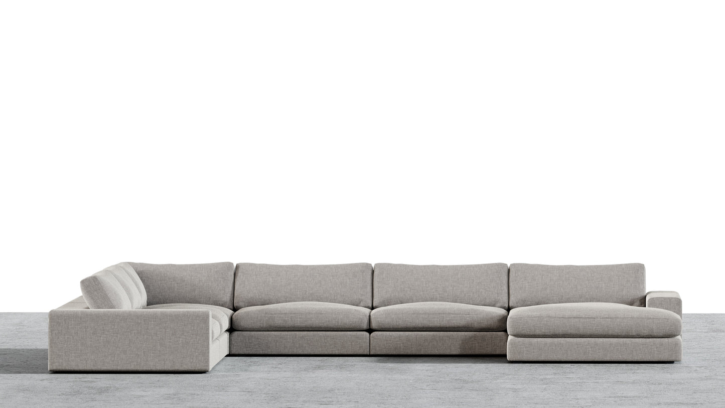 MGR 5 Seat + Chaise Corner Sectional