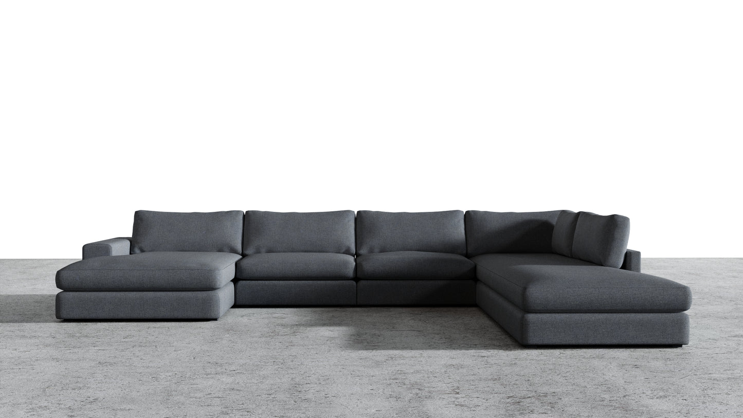 MGR Double Chaise + Corner Sectional