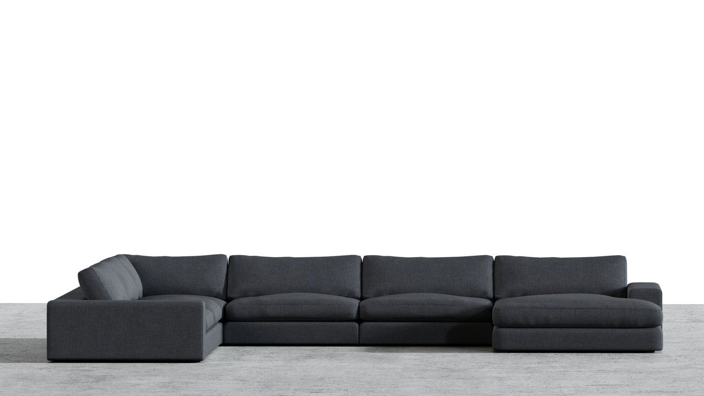 MGR 5 Seat + Chaise Corner Sectional