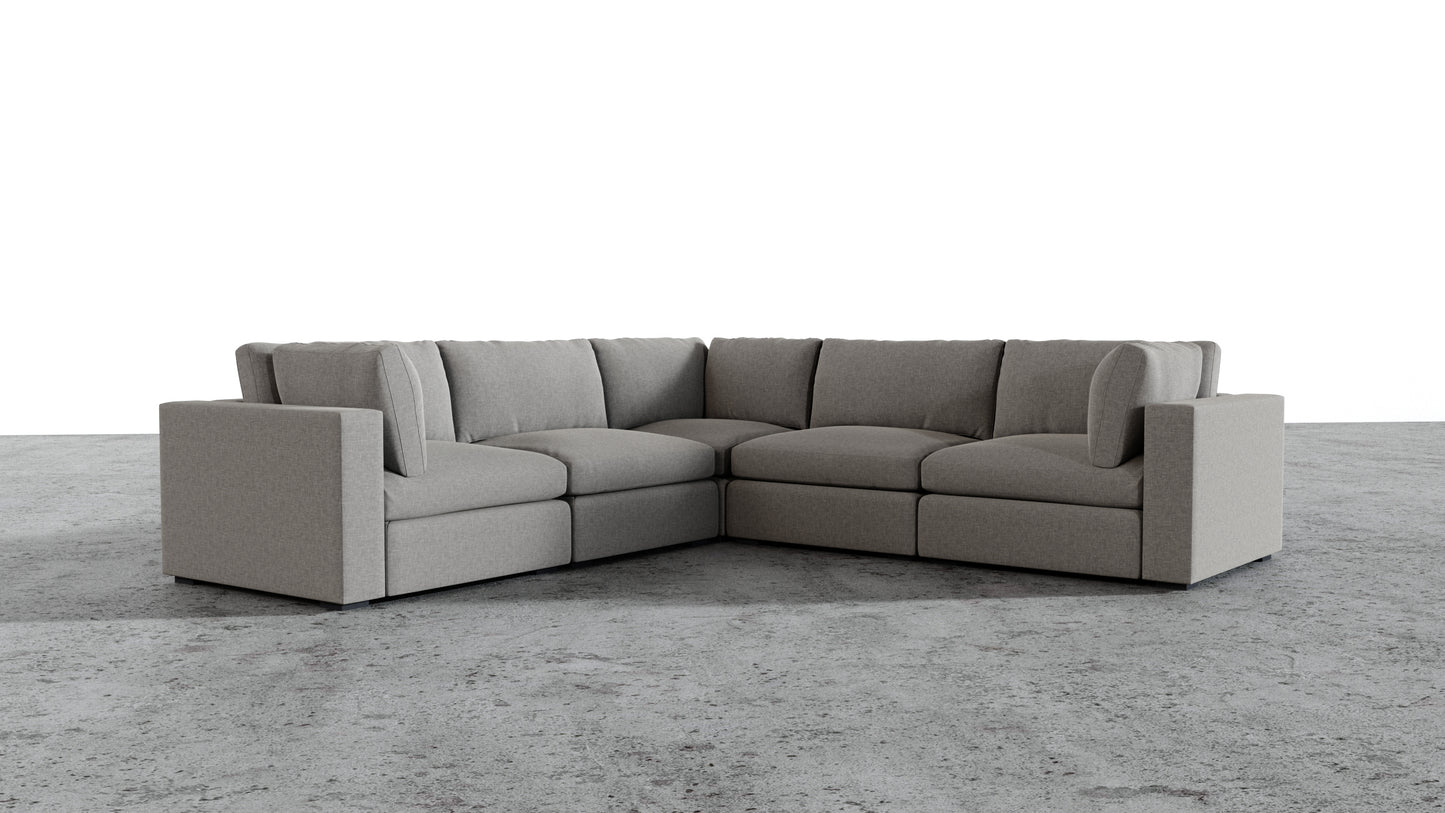 Bennet 5 Seat Corner Sectional