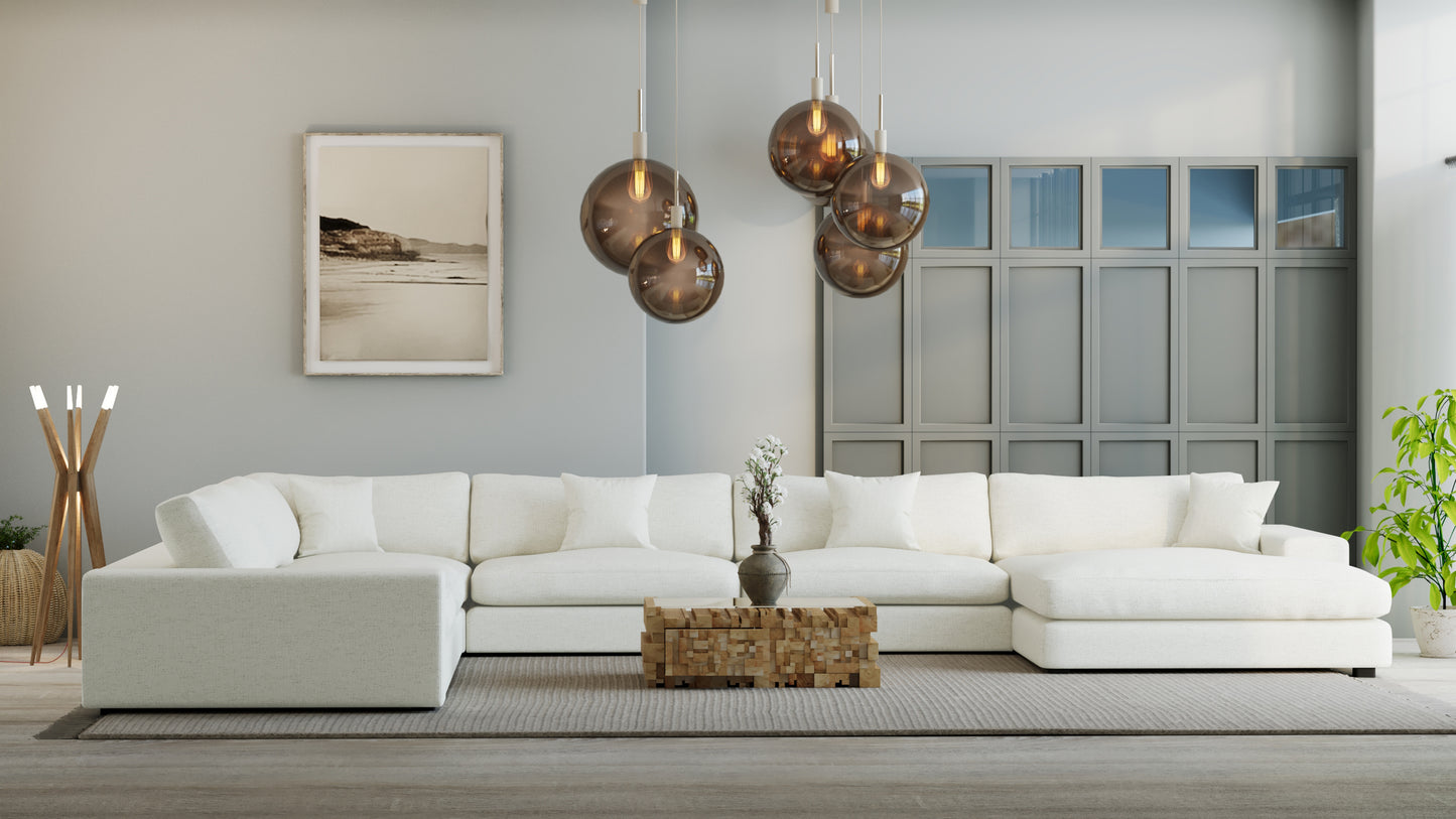 MGR 5 Seat + Chaise Corner Sectional