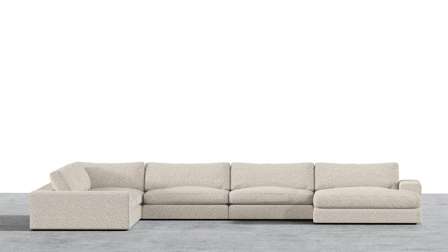 MGR 5 Seat + Chaise Corner Sectional