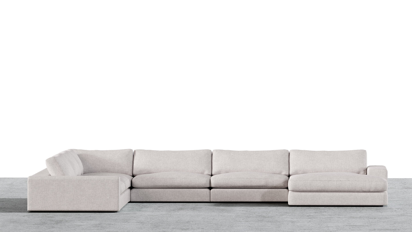 MGR 5 Seat + Chaise Corner Sectional