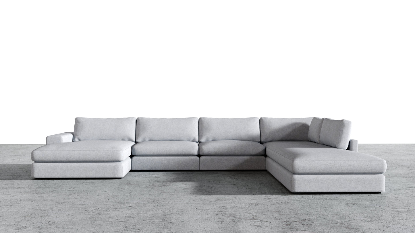 MGR Double Chaise + Corner Sectional
