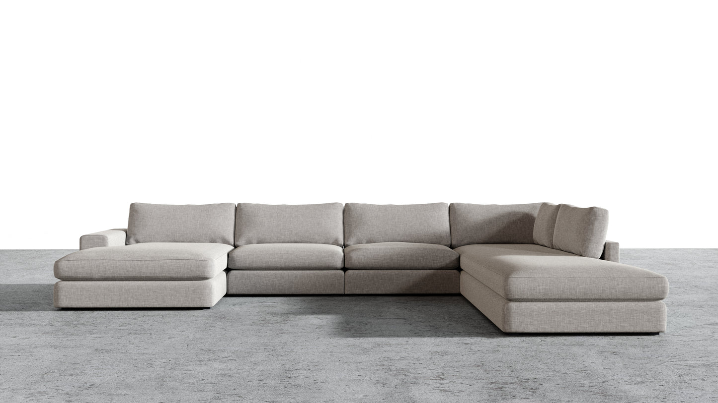 MGR Double Chaise + Corner Sectional