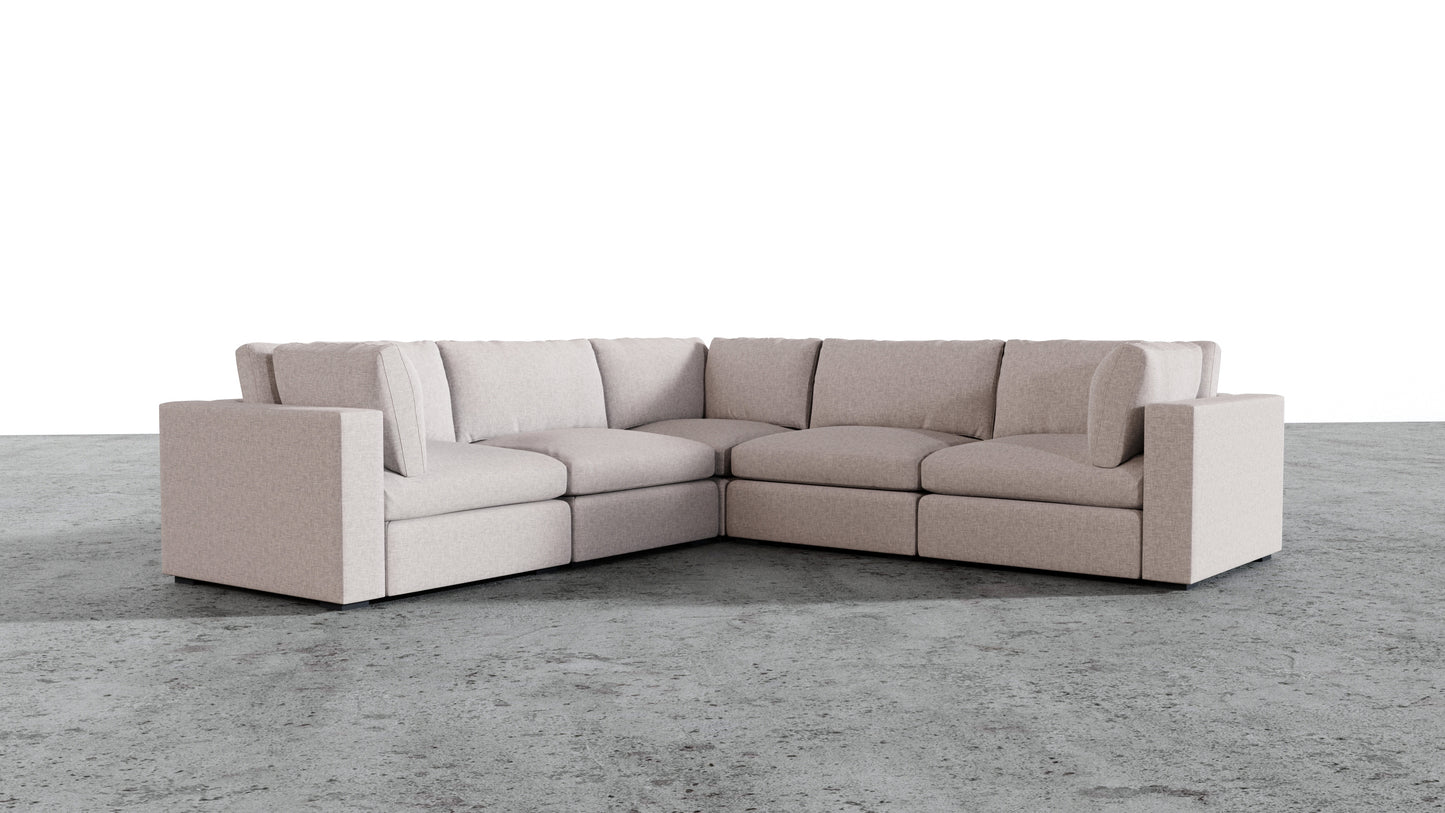 Bennet 5 Seat Corner Sectional