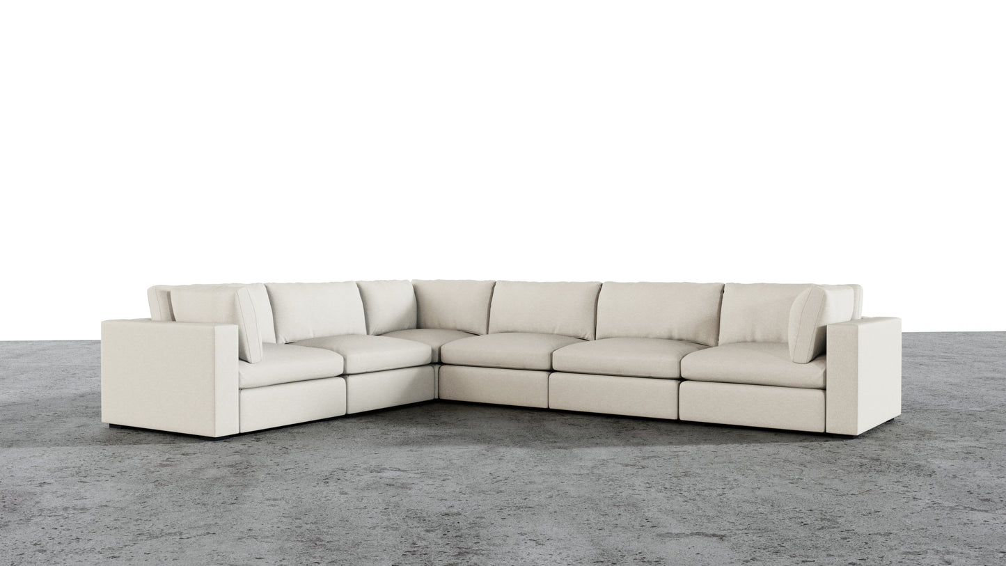 Bennet Corner Sectional 6 Seater