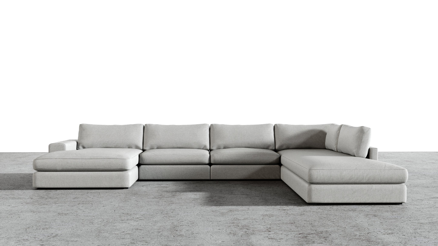 MGR Double Chaise + Corner Sectional