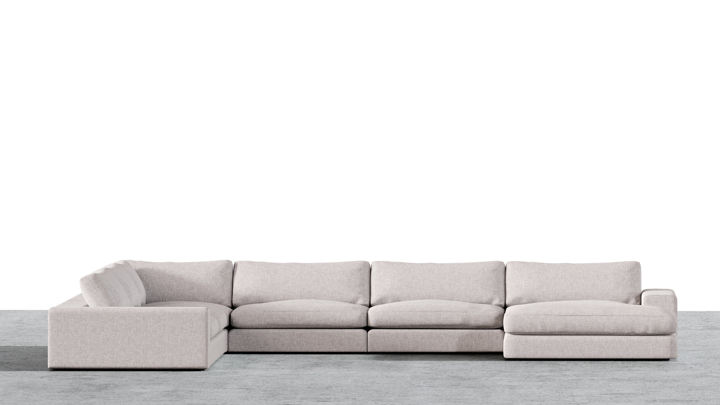 MGR 5 Seat + Chaise Corner Sectional