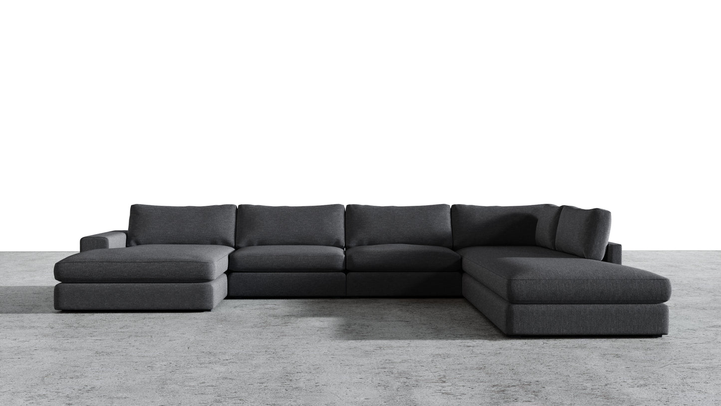 MGR Double Chaise + Corner Sectional
