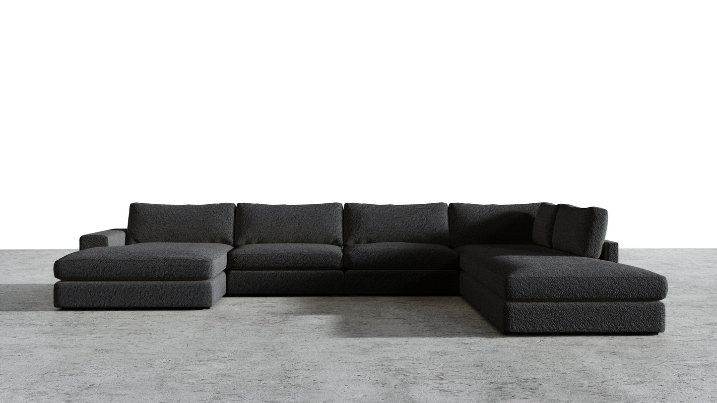 MGR Double Chaise + Corner Sectional