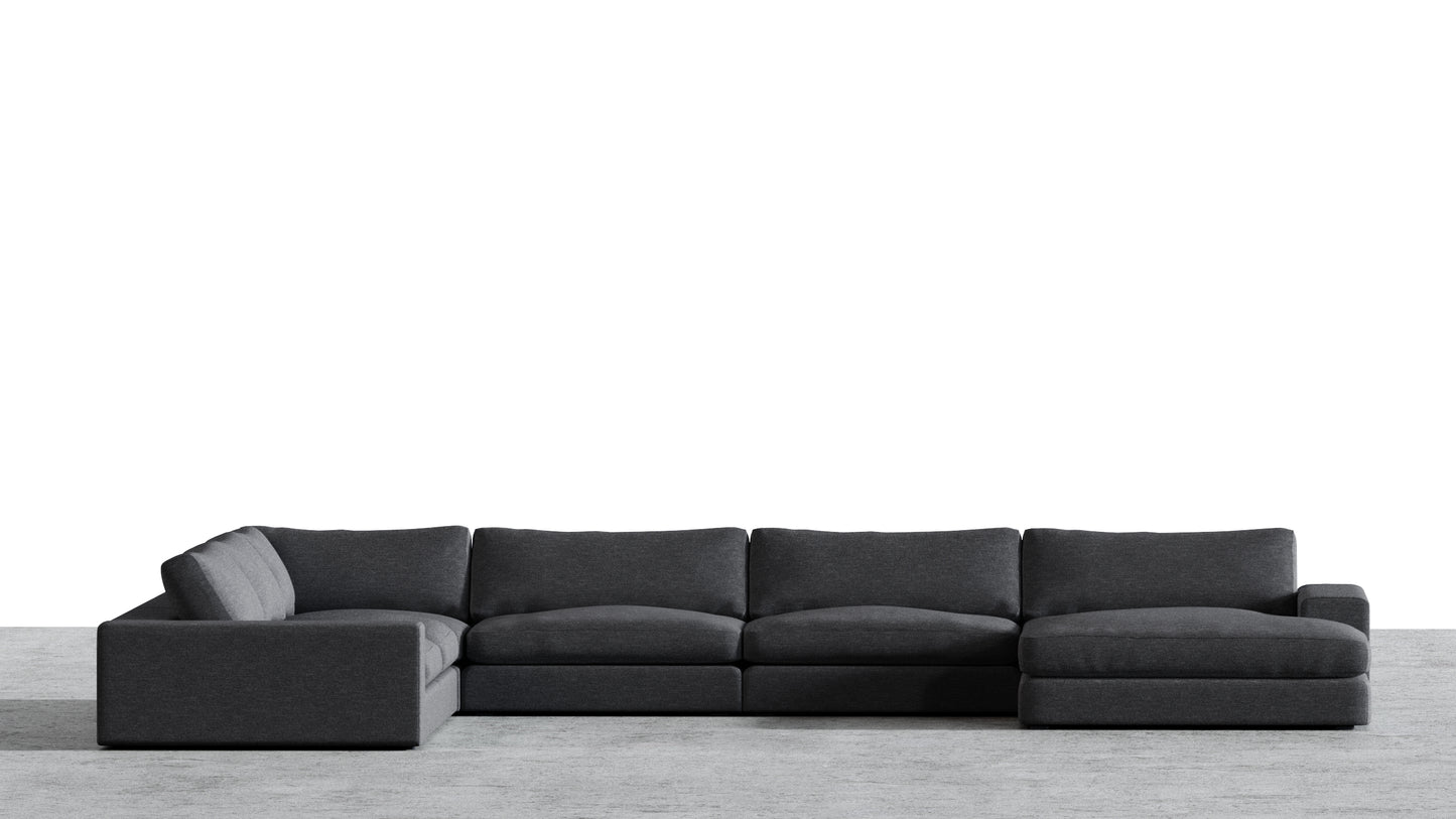 MGR 5 Seat + Chaise Corner Sectional