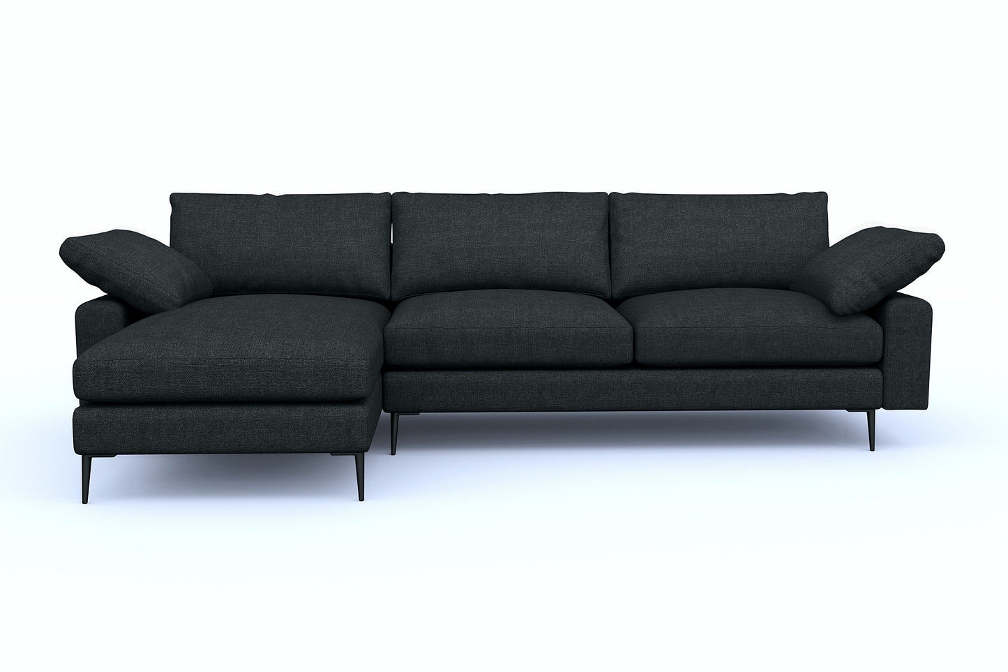 Canapé modulable bleu nuit ardoise