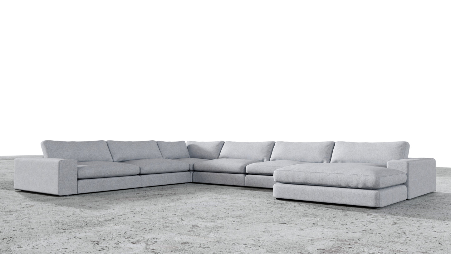 MGR 5 Seat + Chaise Corner Sectional