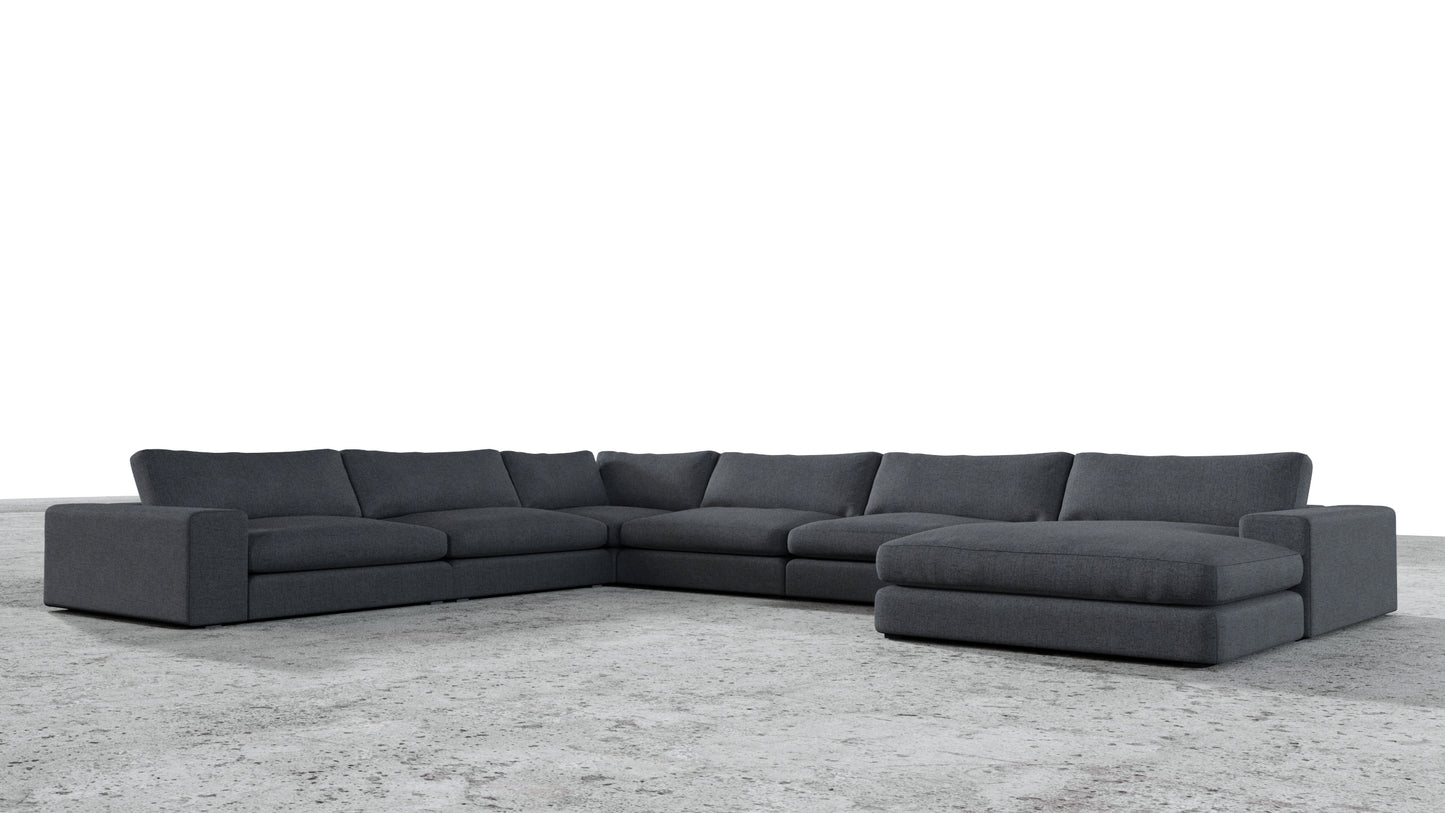 MGR 5 Seat + Chaise Corner Sectional