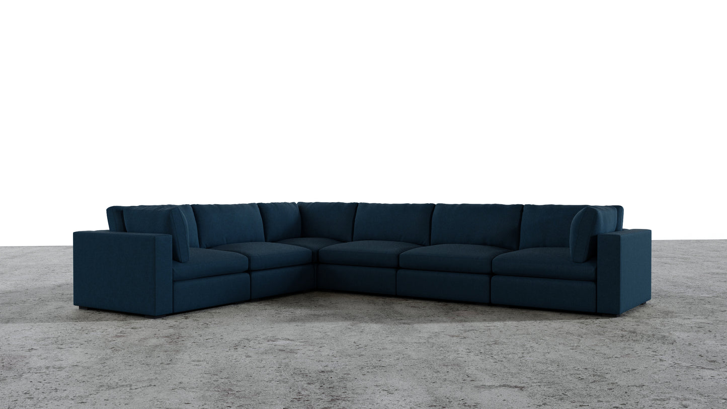 Bennet Corner Sectional 6 Seater