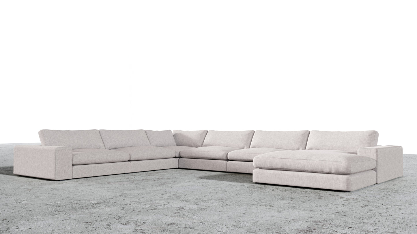 MGR 5 Seat + Chaise Corner Sectional