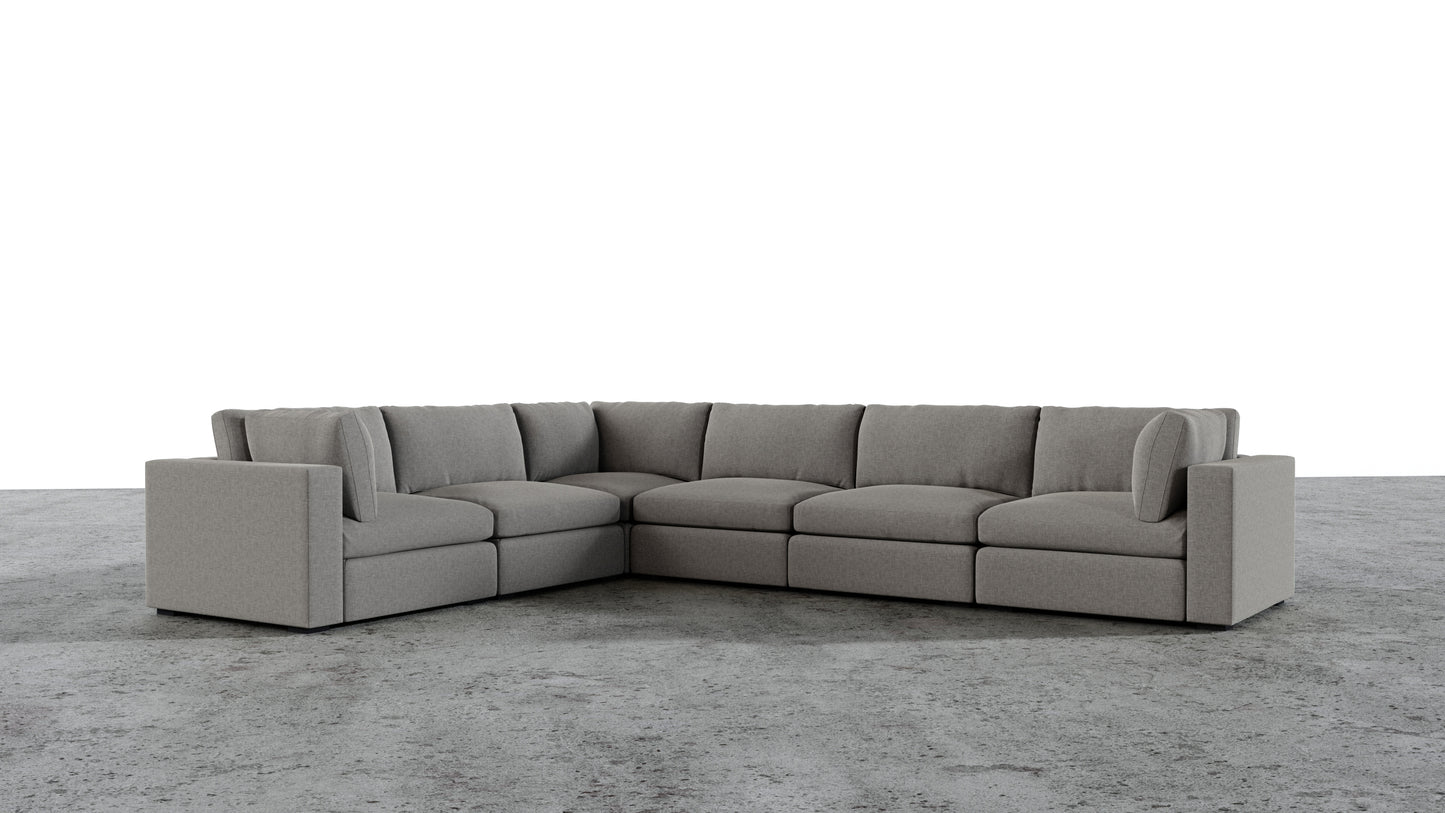 Bennet Corner Sectional 6 Seater