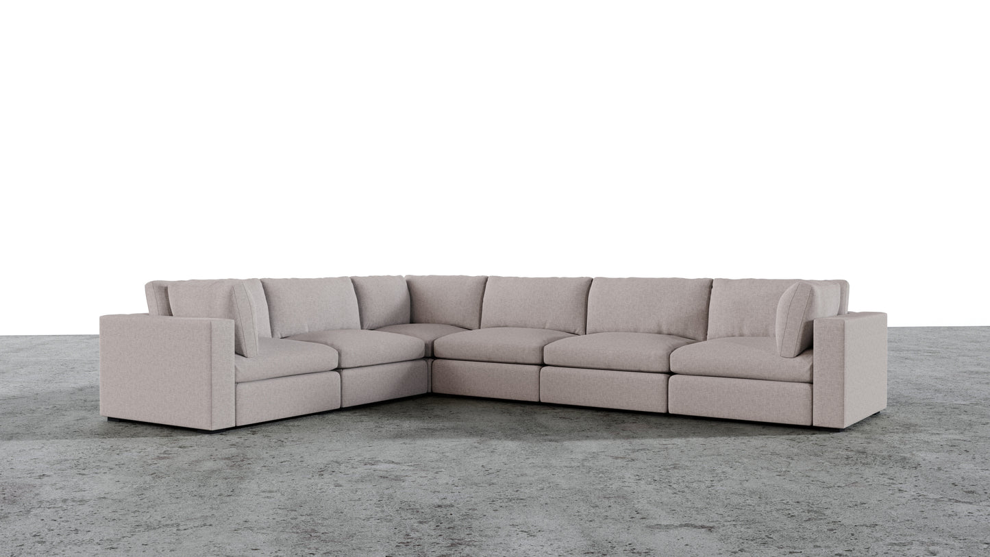 Bennet Corner Sectional 6 Seater
