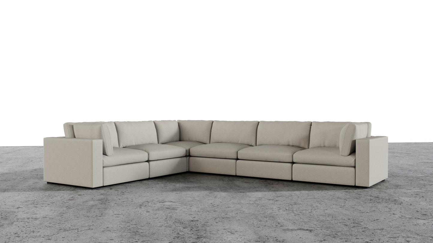Bennet Corner Sectional 6 Seater