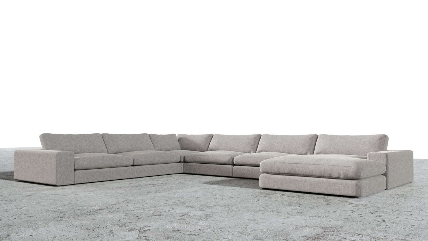 MGR 5 Seat + Chaise Corner Sectional
