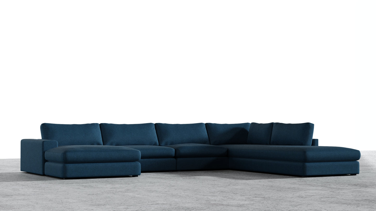 MGR Double Chaise + Corner Sectional