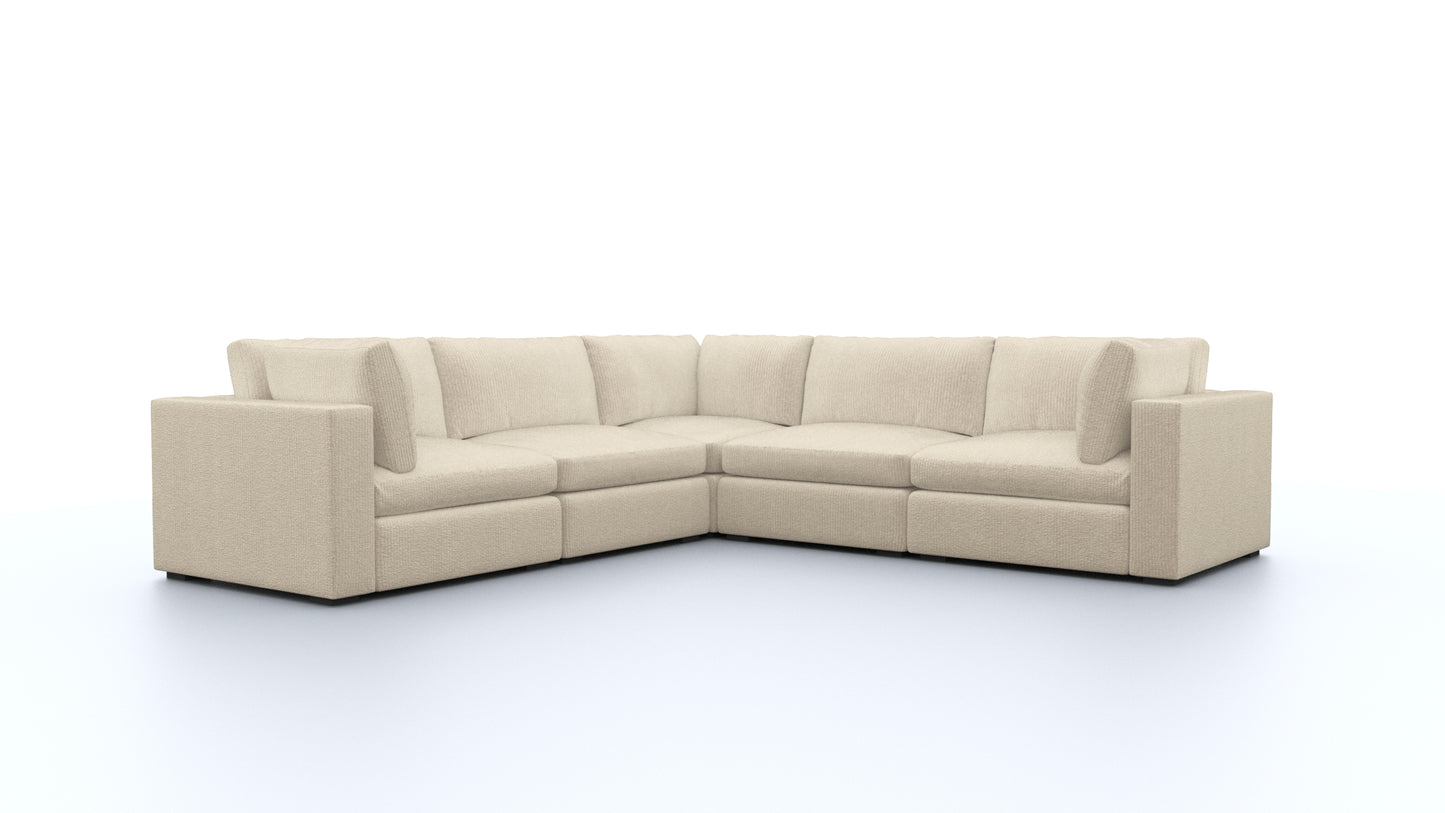 Bennet 5 Seat Corner Sectional