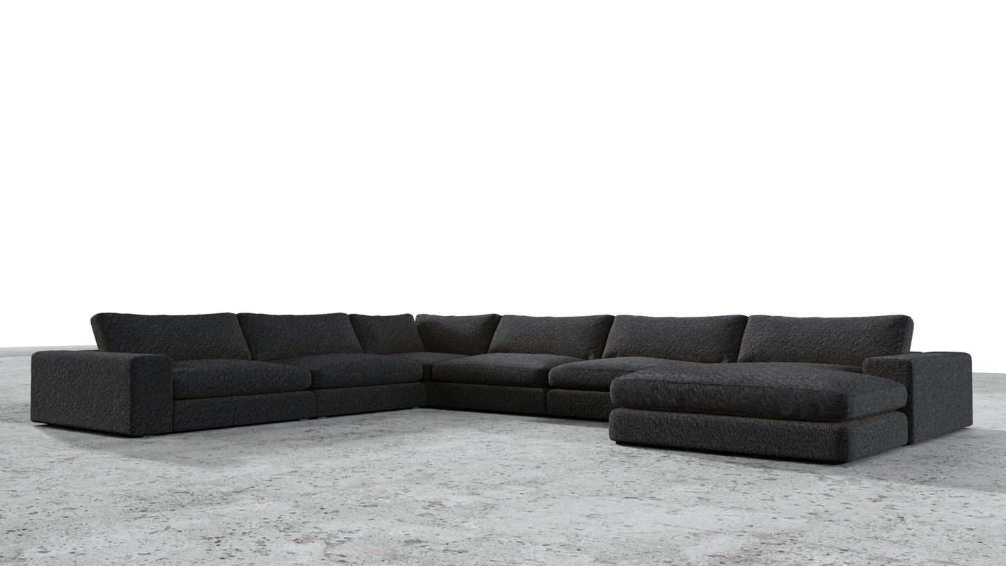 MGR 5 Seat + Chaise Corner Sectional