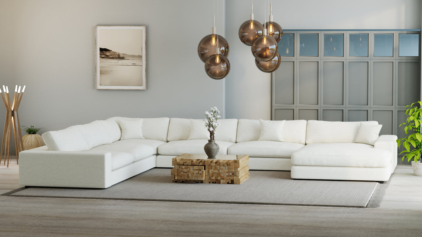 MGR 5 Seat + Chaise Corner Sectional