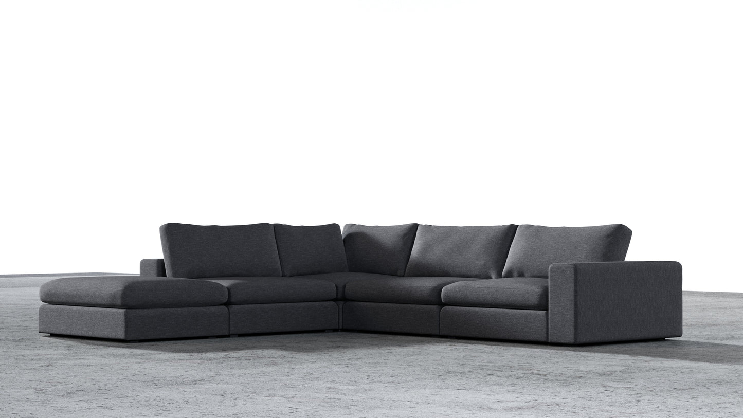 Titan 4 Seater Plus Ottoman