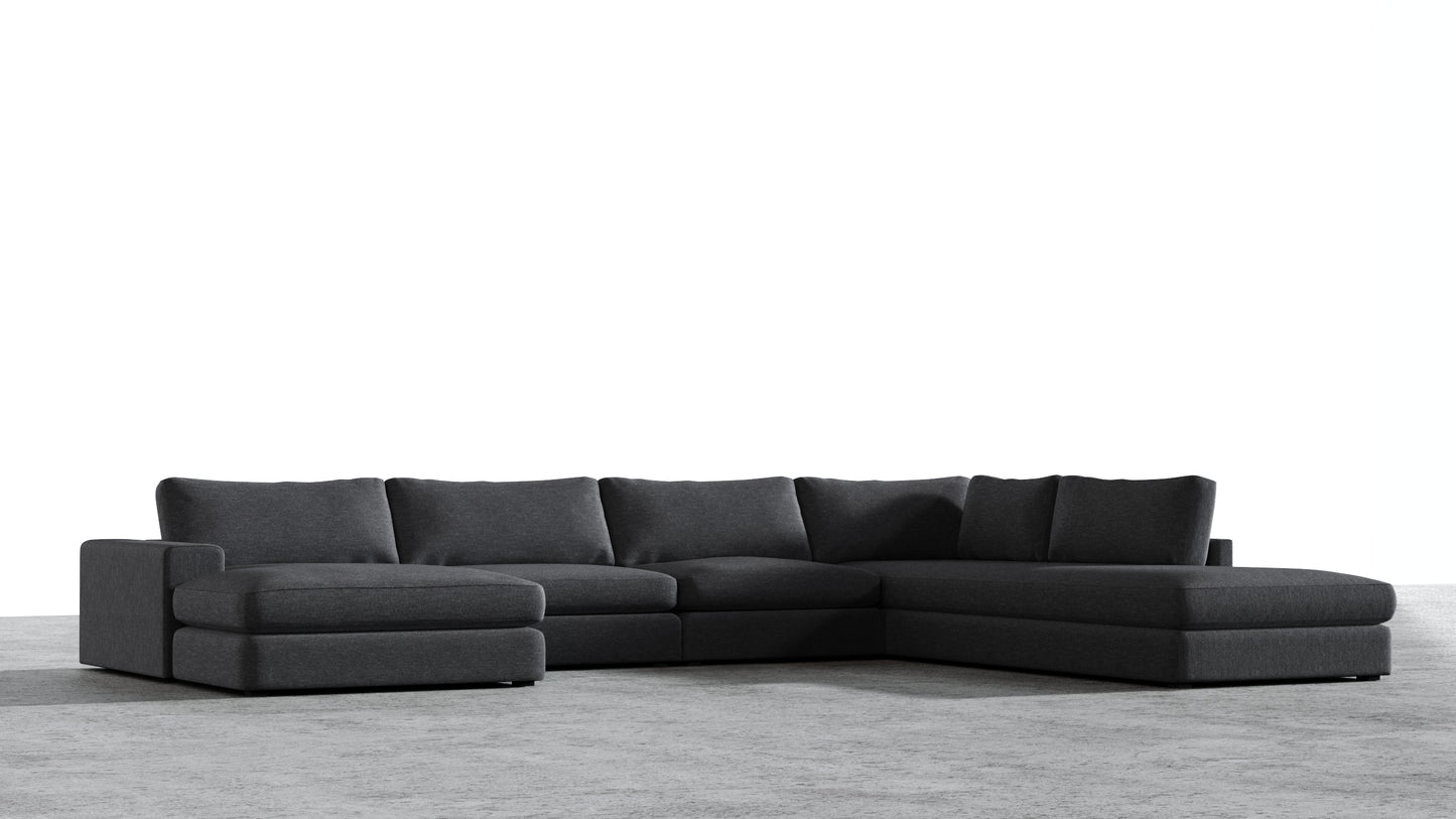 MGR Double Chaise + Corner Sectional