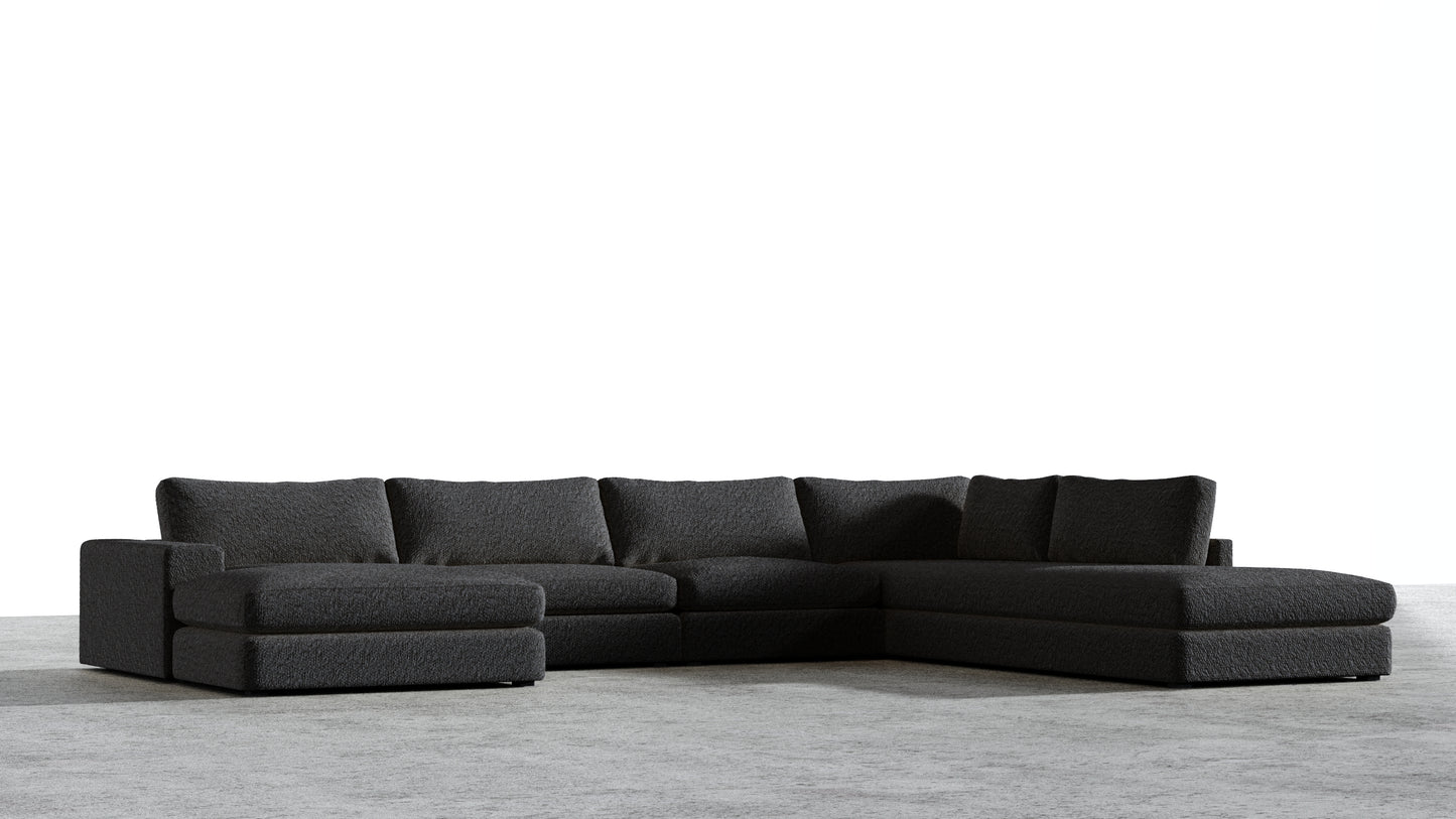 MGR Double Chaise + Corner Sectional