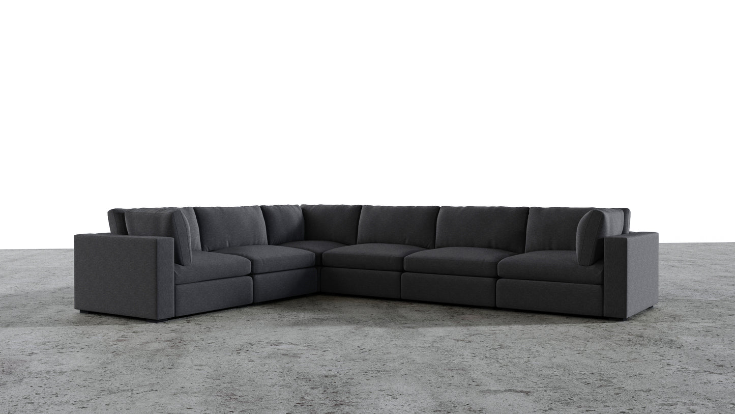 Bennet Corner Sectional 6 Seater