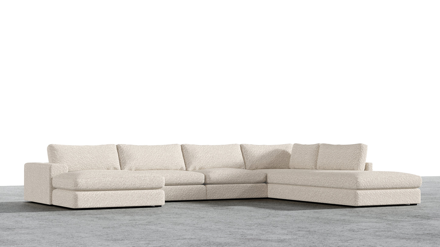 MGR Double Chaise + Corner Sectional