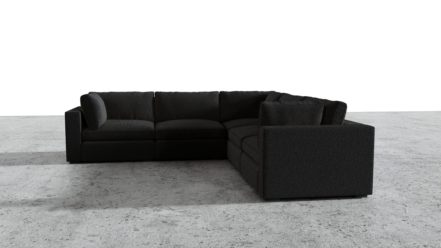 Bennet 5 Seat Corner Sectional