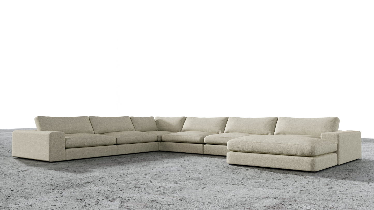 MGR 5 Seat + Chaise Corner Sectional