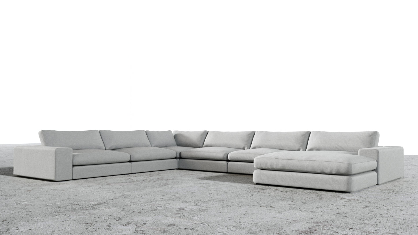 MGR 5 Seat + Chaise Corner Sectional