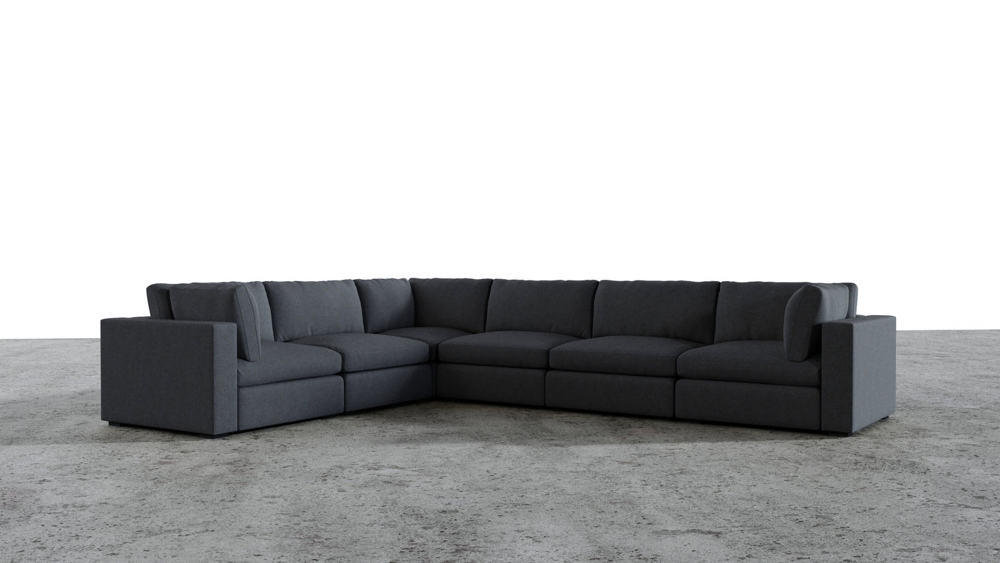 Bennet Corner Sectional 6 Seater