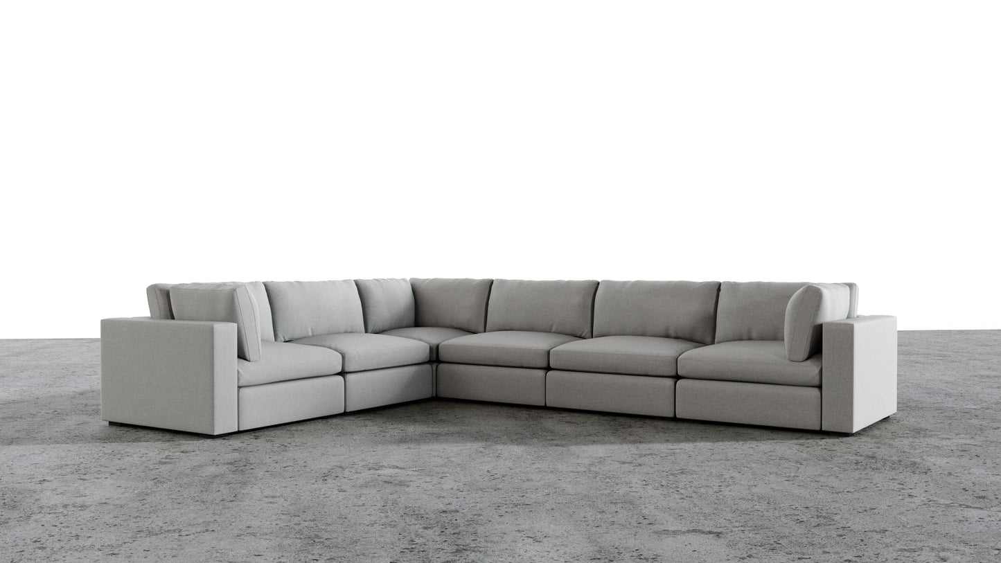 Bennet Corner Sectional 6 Seater