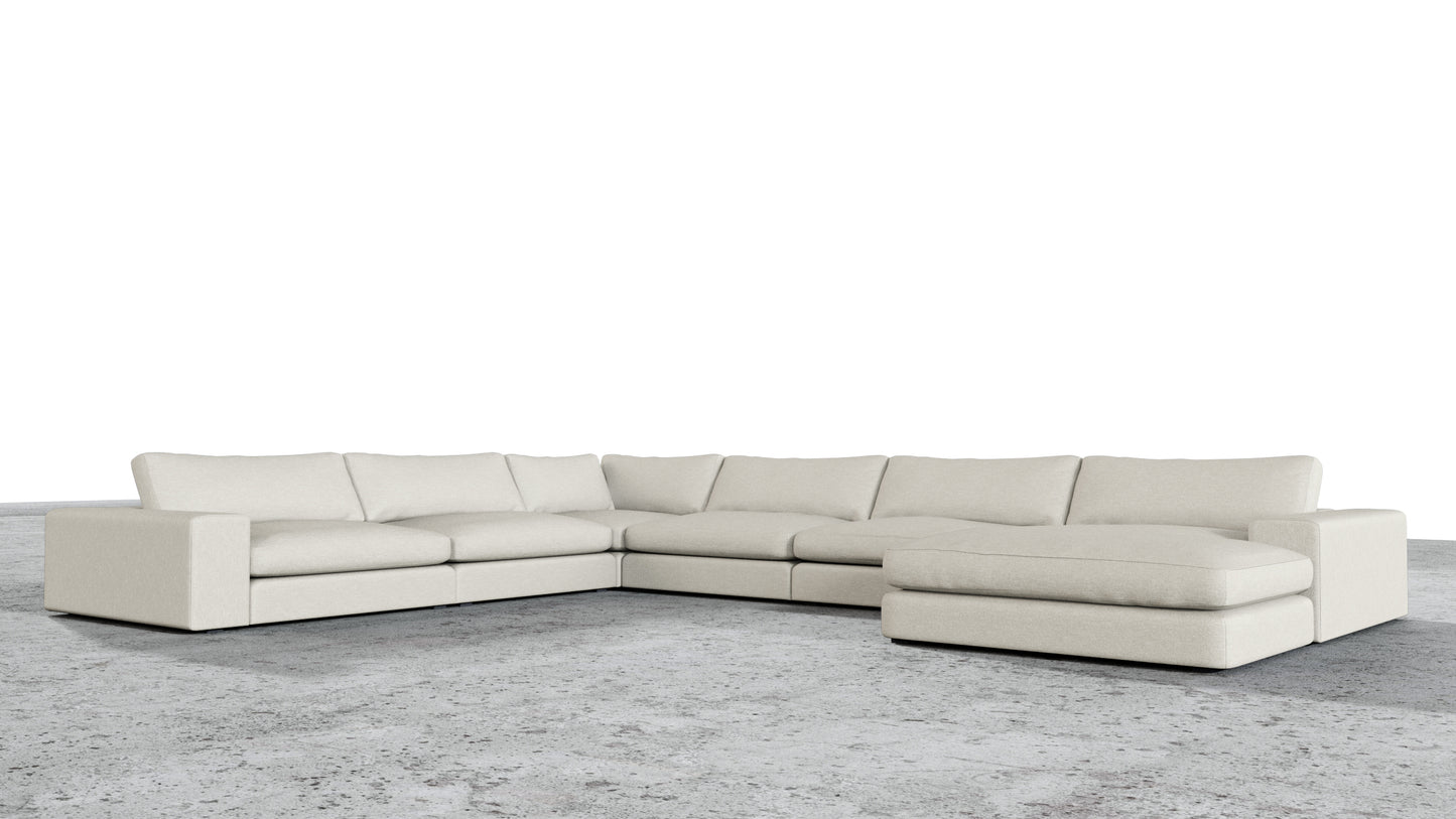MGR 5 Seat + Chaise Corner Sectional