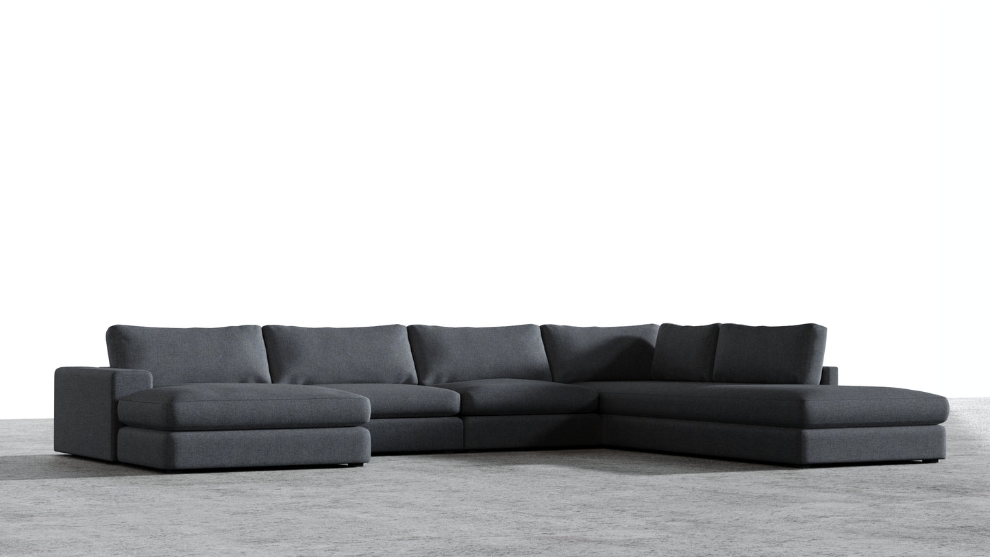 MGR Double Chaise + Corner Sectional