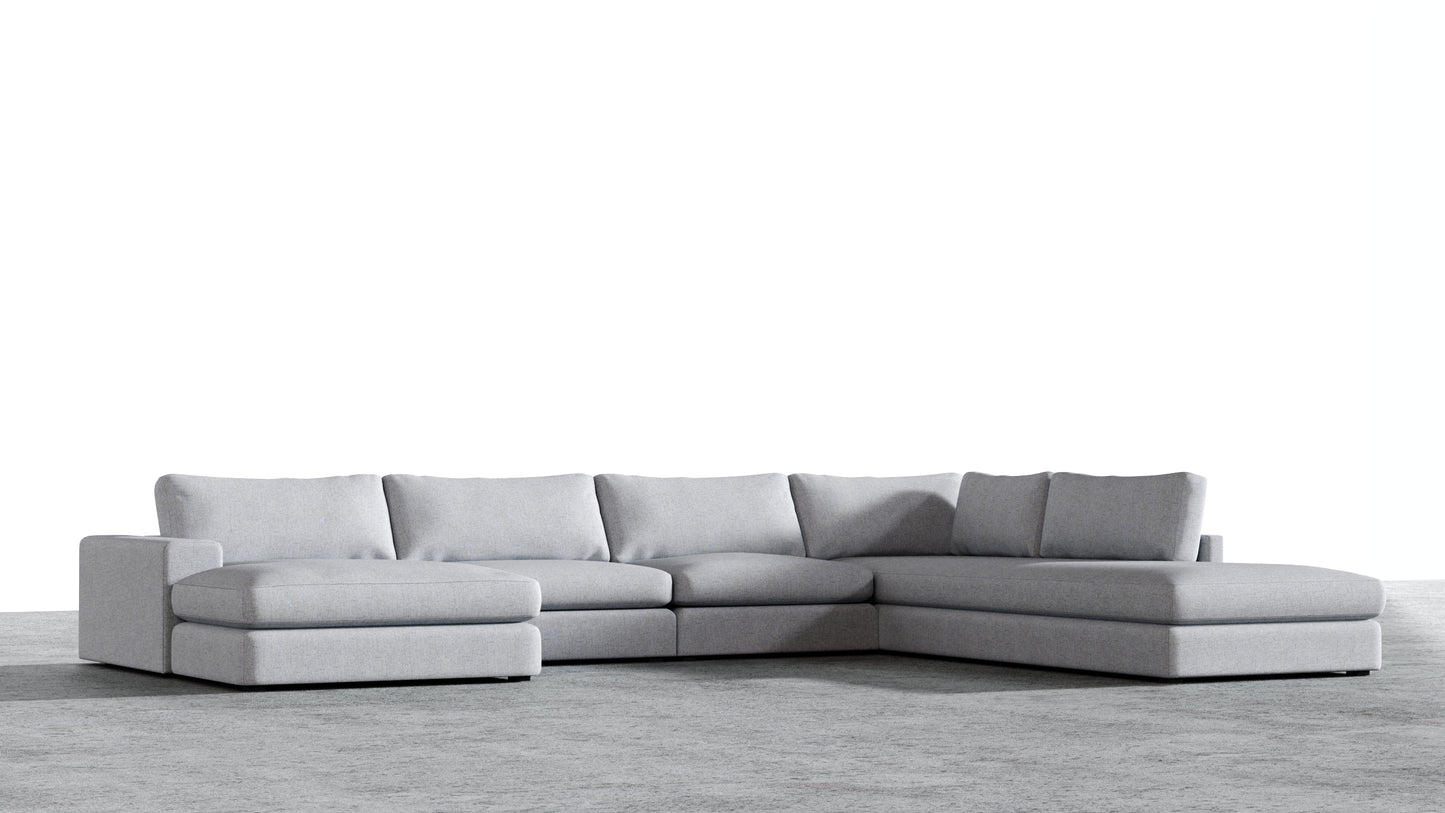 MGR Double Chaise + Corner Sectional